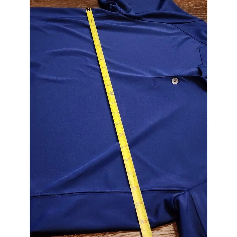 Nike Golf Tour Performance Dri-Fit Men's Polo Shirt‎ Blue Size Large L
